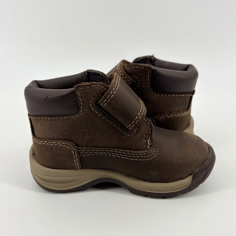 TIMBERLAND EARTHKEEPERS BOOTS HOOK AND‎ LOOP TODDLER Size 4 SHOES 2588R